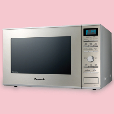 Panasonic stainless steel microwave