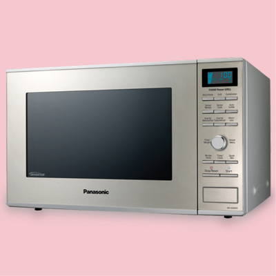 Panasonic stainless steel microwave